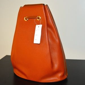 NEW Genuine Leather Italian Backpack